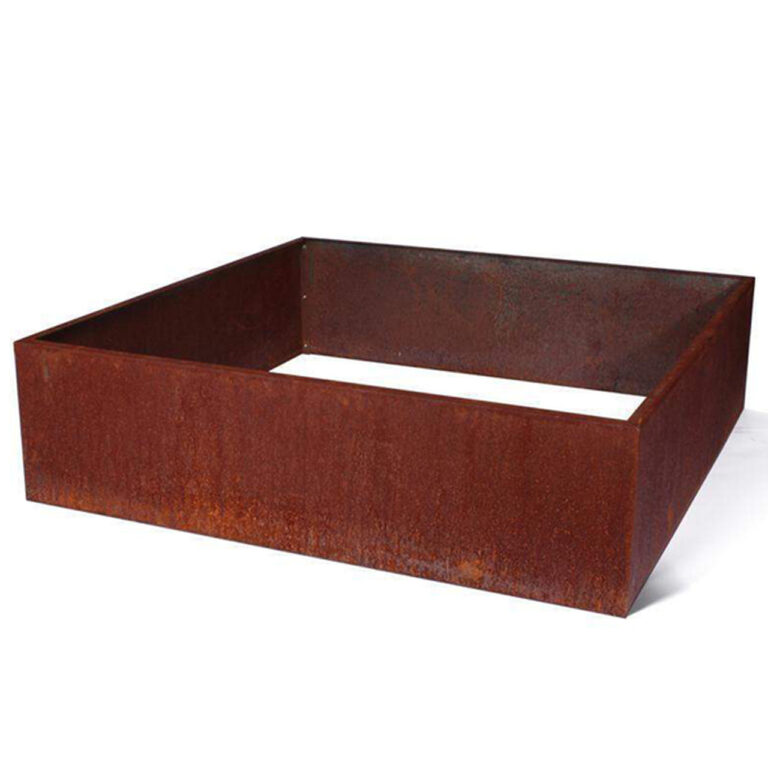 Bottomless Corten Steel Planter