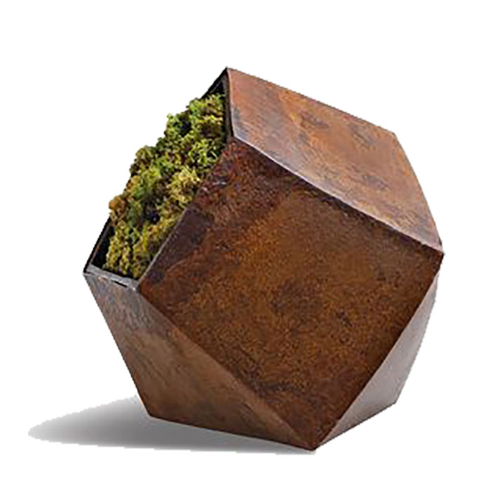 corten steel planter