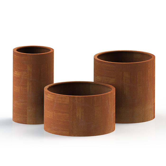 round planters